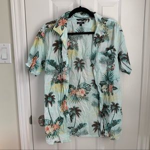 Hawaiian Button Up